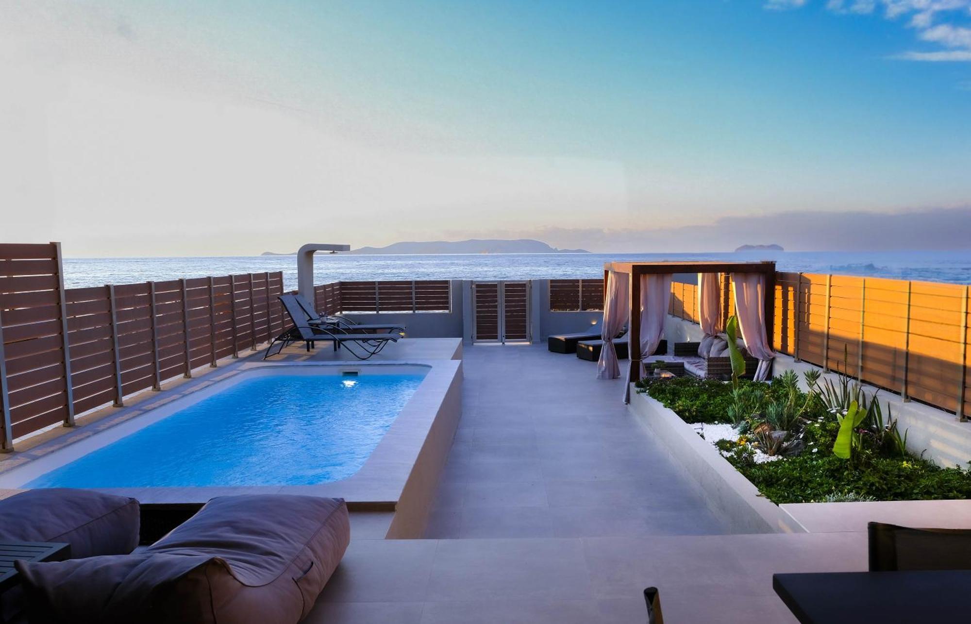 Blue Velvet Coast Luxury Villas Kokkini Hani Exterior foto